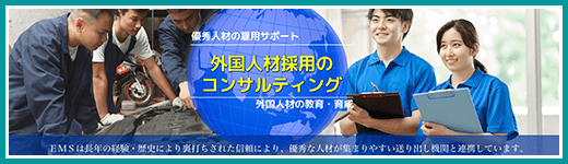 外国人材採用のコンサルティングのイメージ